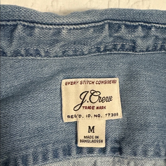 J.Crew Denim Overshirt - Picture 4 of 6